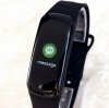 op41 Smart Bracelet model X1 zegarek wygodny sylikonowy pasek czerwony